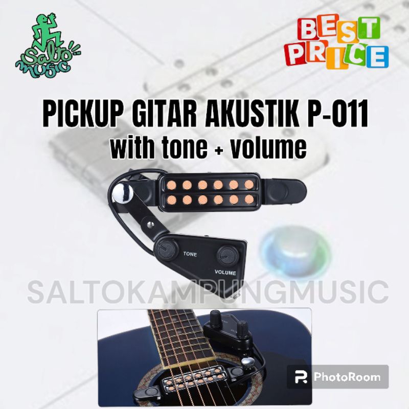 Pickup Gitar Akustik Pream Gitar Tempel P-011