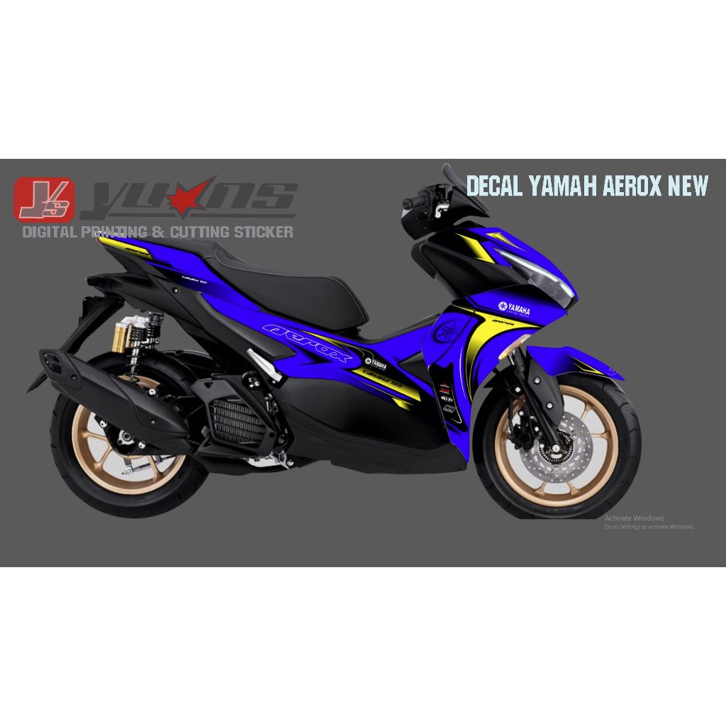 DECAL STIKER AEROX NEW