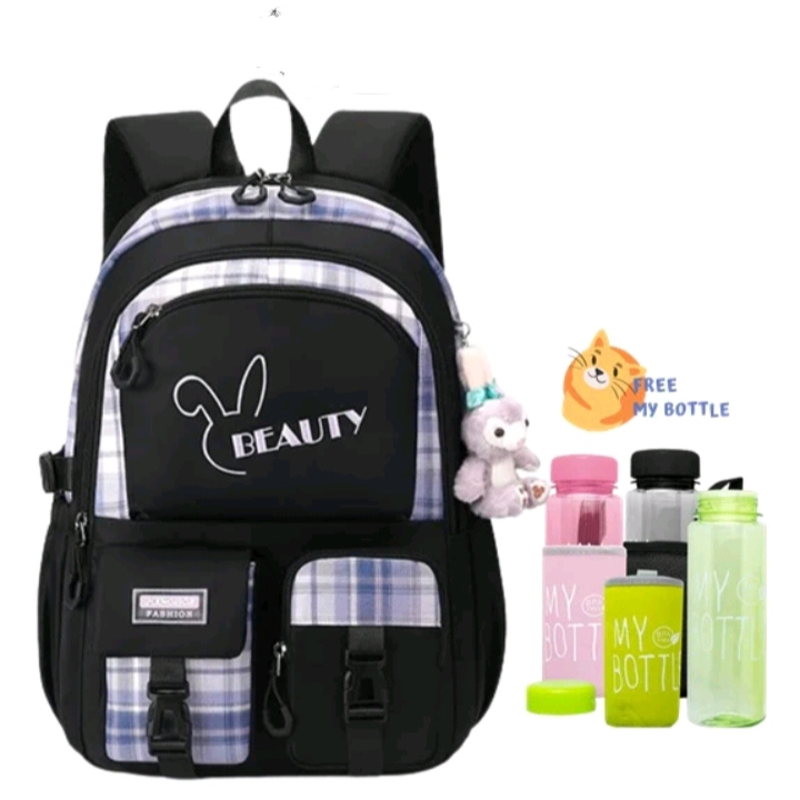 Tas sekolah anak perempuan sd smp sma / Tas ransel wanita korea style / Tas ransel perempuan / Tas p