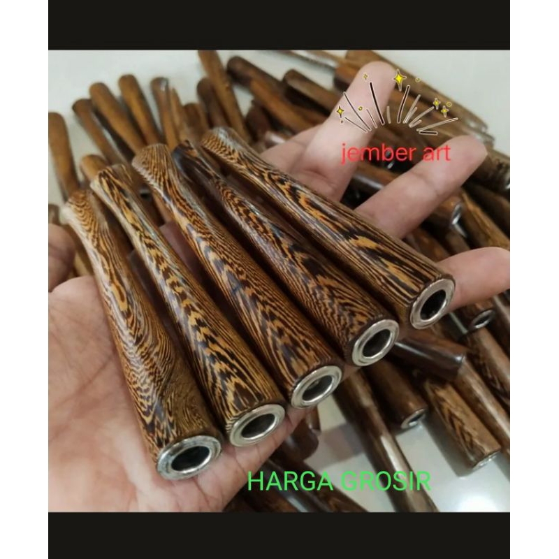 Once Sedotan once pipa cangklong kayu Johar murah