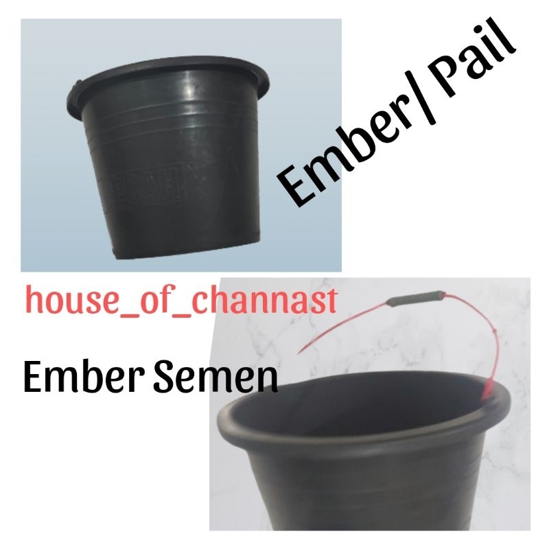 Ember Semen Pail Ember Mandi Air Bak Mandi Ember Karet