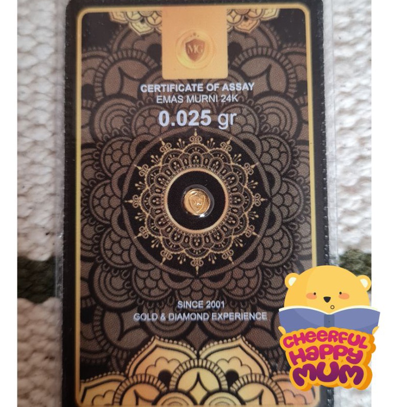 MALL MiniGold Mini Gold Kado Emas 25 gram 25gram 25 gram 25g 25 serbuuu