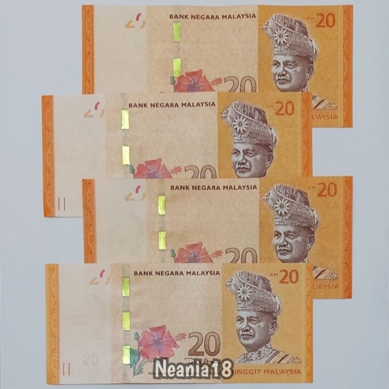 Koleksi Ringgit Malaysia Pecahan 20 Ringgit