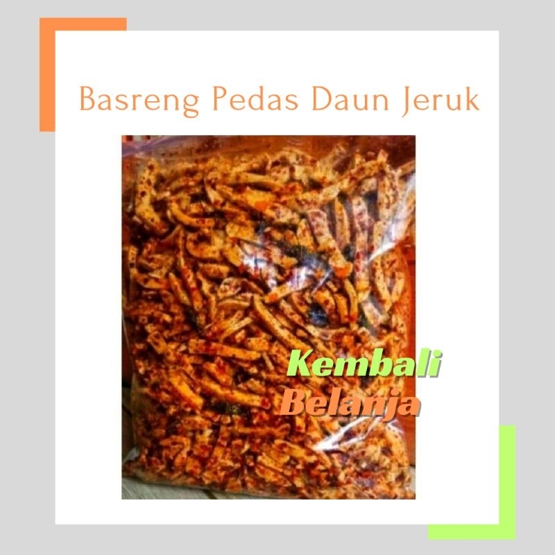 

Basreng Sultan Pedas Daun Jeruk 1 Kg/ Basreng Enak/ Basreng Murah/ Basreng Stik/ Basreng Viral/ Basreng Di Malang