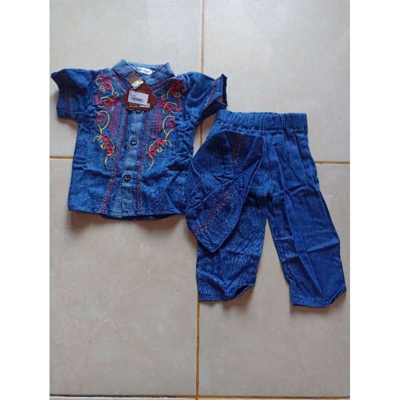 koko bayi Hipofant/koko hifopant ori/setelan koko bayi/baju lebaran bayi