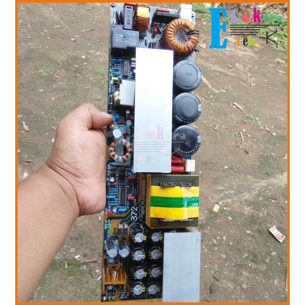 KIT SMPS FB FULLBRIDGE PFC OCP SOFTSTART 375 REAL LOAD 4000WATT SLIM 90VDC CT NAGASAKI 372