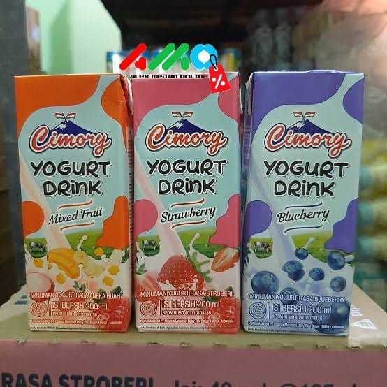 

Cimory SUSU Yogurt Drink 200 ml 1 Dus Isi 24 pcs Khusus Gojek & Grab