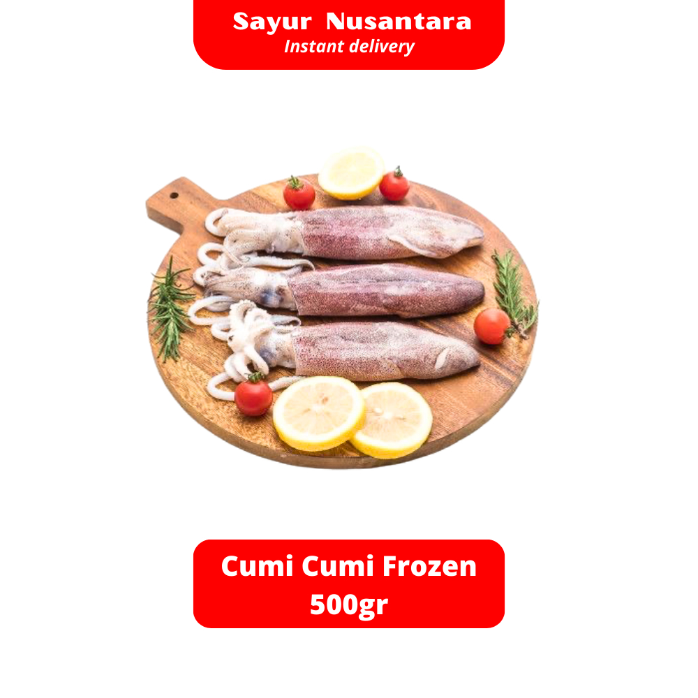 

Cumi Cumi Frozen 475gr - 500gr Sayur Nusantara