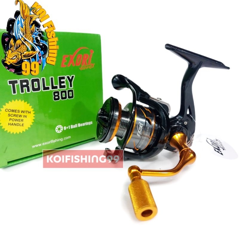 REEL ULTRLIGHT EXORI TROLLEY 800,1000 | MURAH,  KUAT, ORIGINAL | BEST SELLER