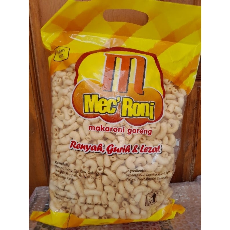 

mec roni makaroni gurih renyah 250gr