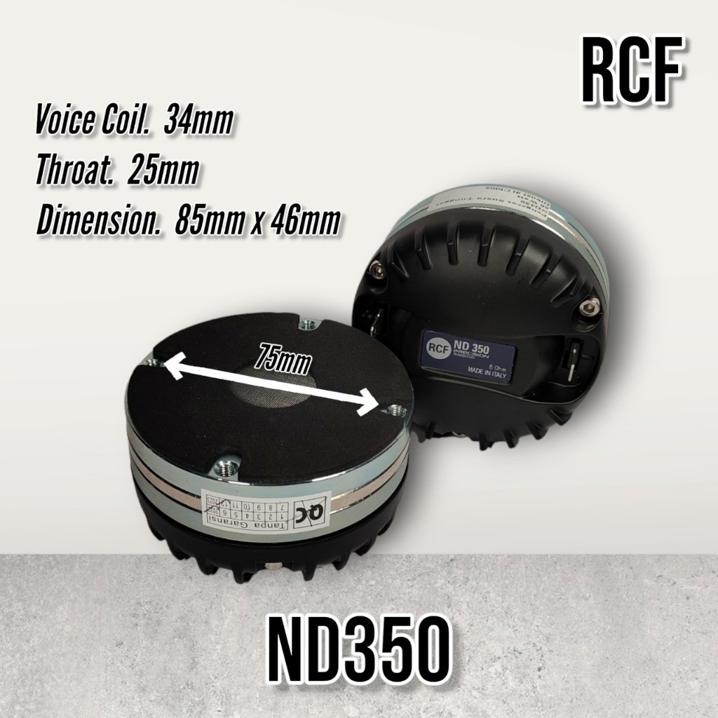 Driver tweeter RCF ND350