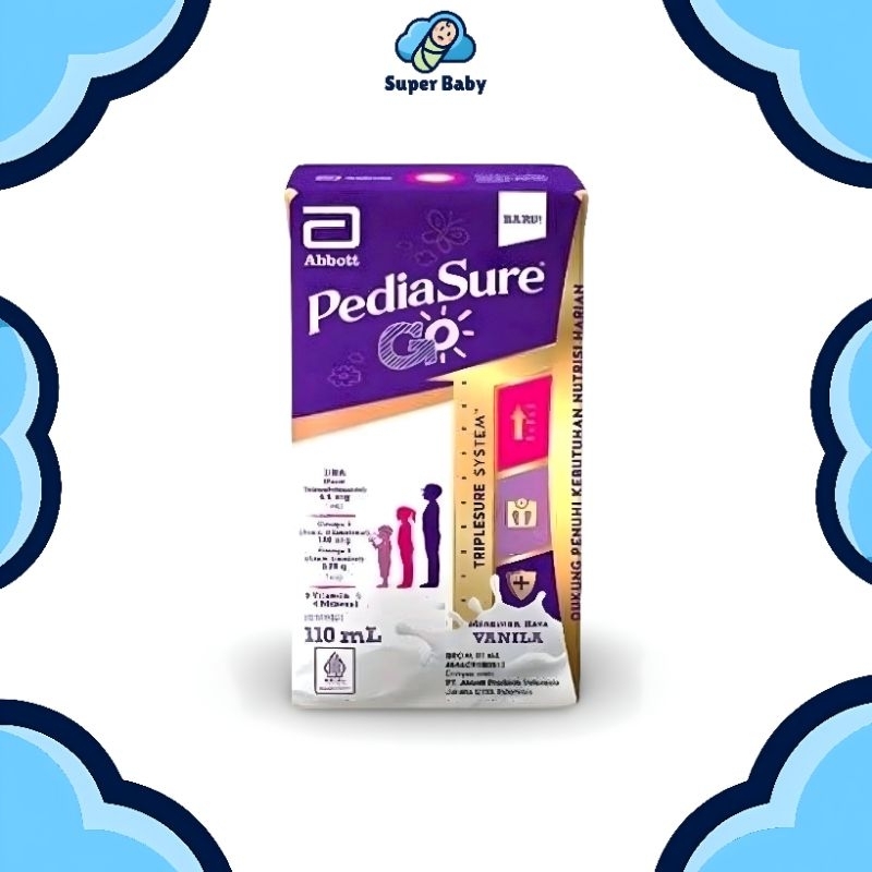 

SUSU UHT ANAK PEDIASURE GO USIA 1-10 TAHUN COKELAT VANILLA 110ml