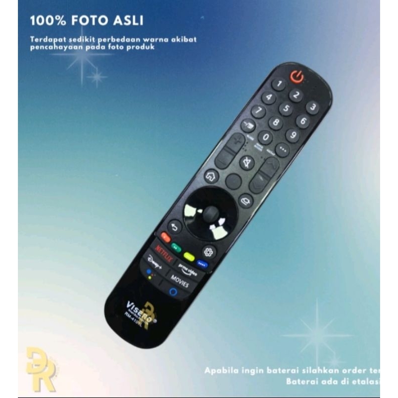 Remote Smart TV LG Visero (RM-4101L) pengganti remot Smart TV LG