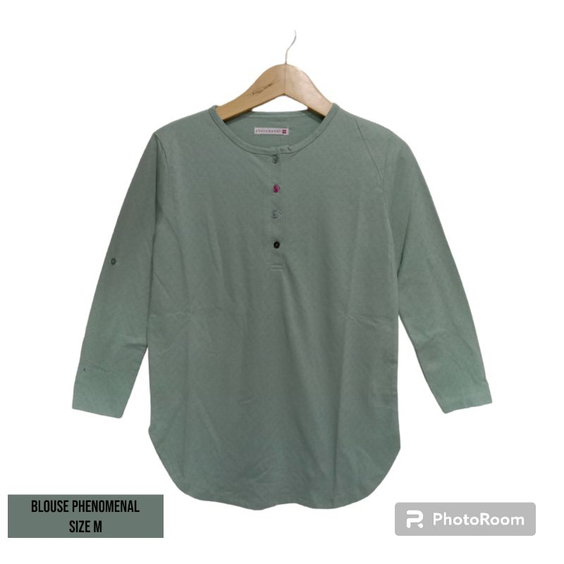 kaos wanita lengan panjang busui brand phenomenal