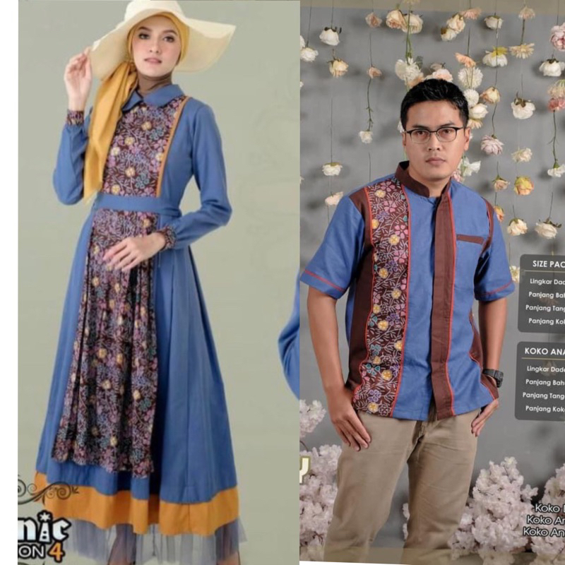 Gamis PN FASHION GM 1309 /GAMIS MUSLIMAH TRENDY KEKINIAN ORIGINAL PREMIUM /BAJU COUPLE /BAJU SARIMBI