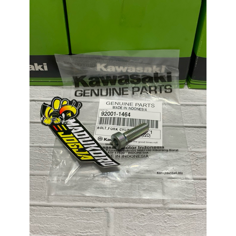 BAUT SULINGAN SHOCK DEPAN NINJA R SS RR KIS ORIGINAL 92001-1464