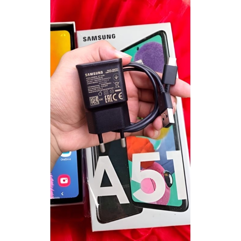 charger ori Samsung a51 fast charging