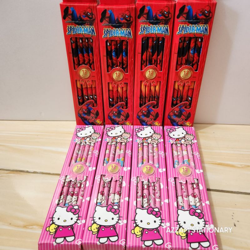 

[1pack] PENSIL MOTIF KARAKTER ANAK
