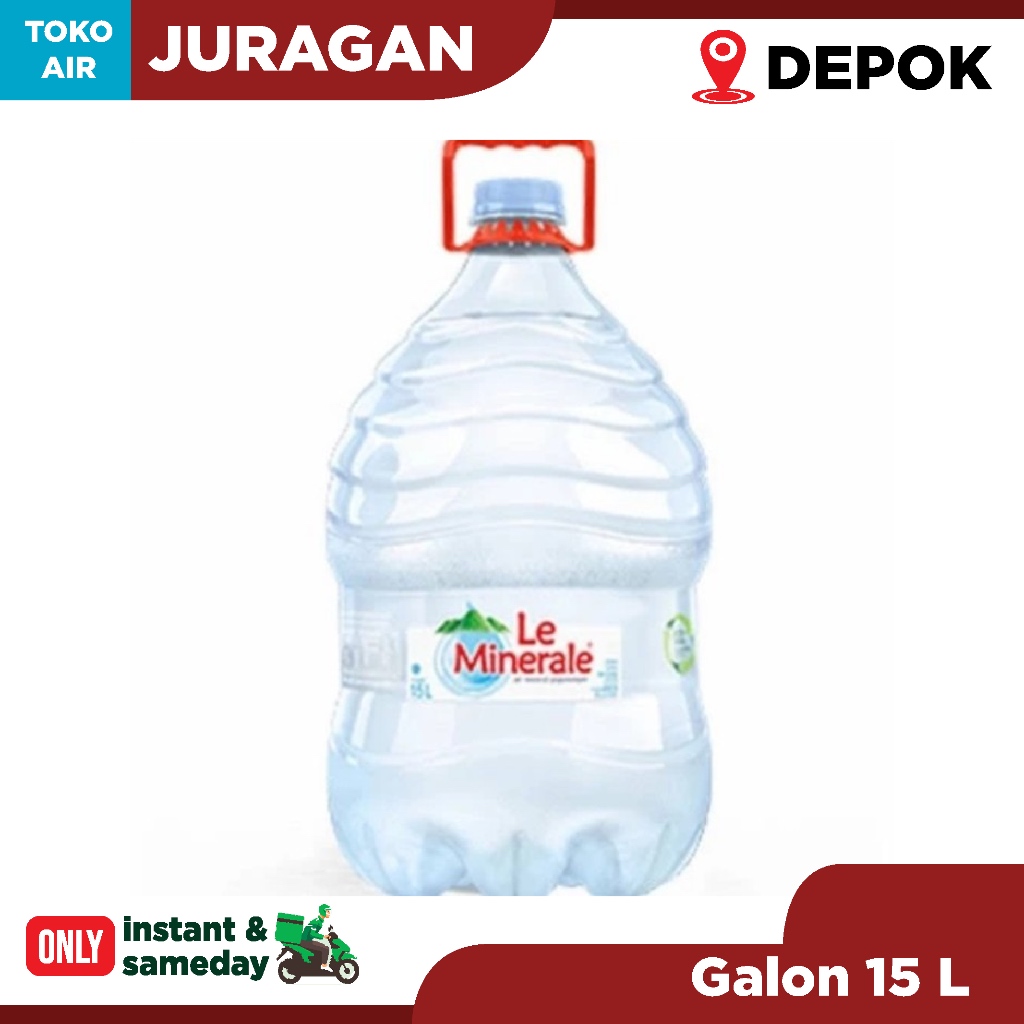 

Le Minerale Galon 15 Liter | Le Mineral Galon | Minuman Sehat | Air Mineral Praktis | Lemineral Galon 15 Liter | [khusus pengiriman INSTAN & SAMEDAY ONLY] | Wilayah DEPOK