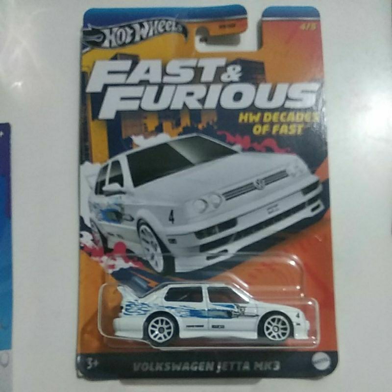 Hot wheels Fast Furious Volkswagen Jetta MK3