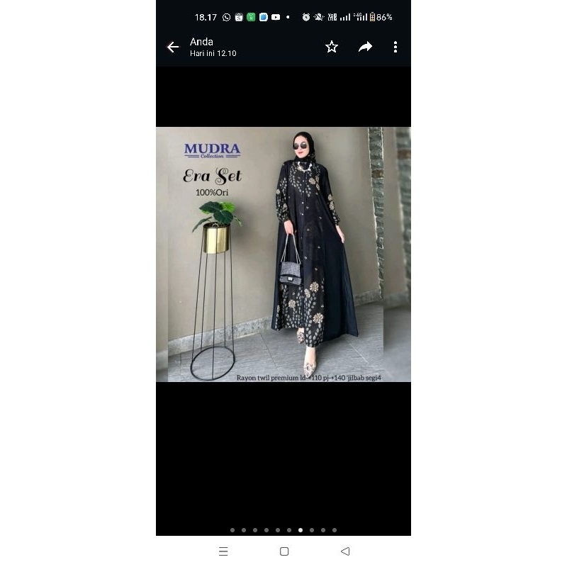 Era set hijab by mudra