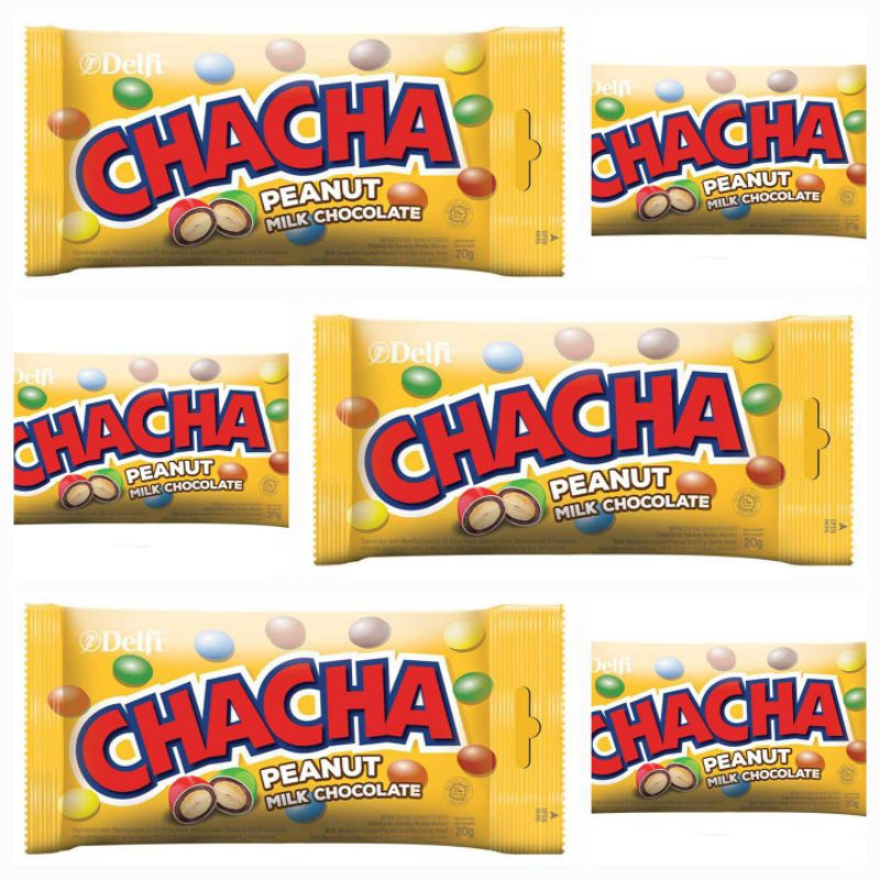 

Chacha Peanut Milk Chocolate Cokelat Susu Kacang Permen Cokelat Kacang 20 GR