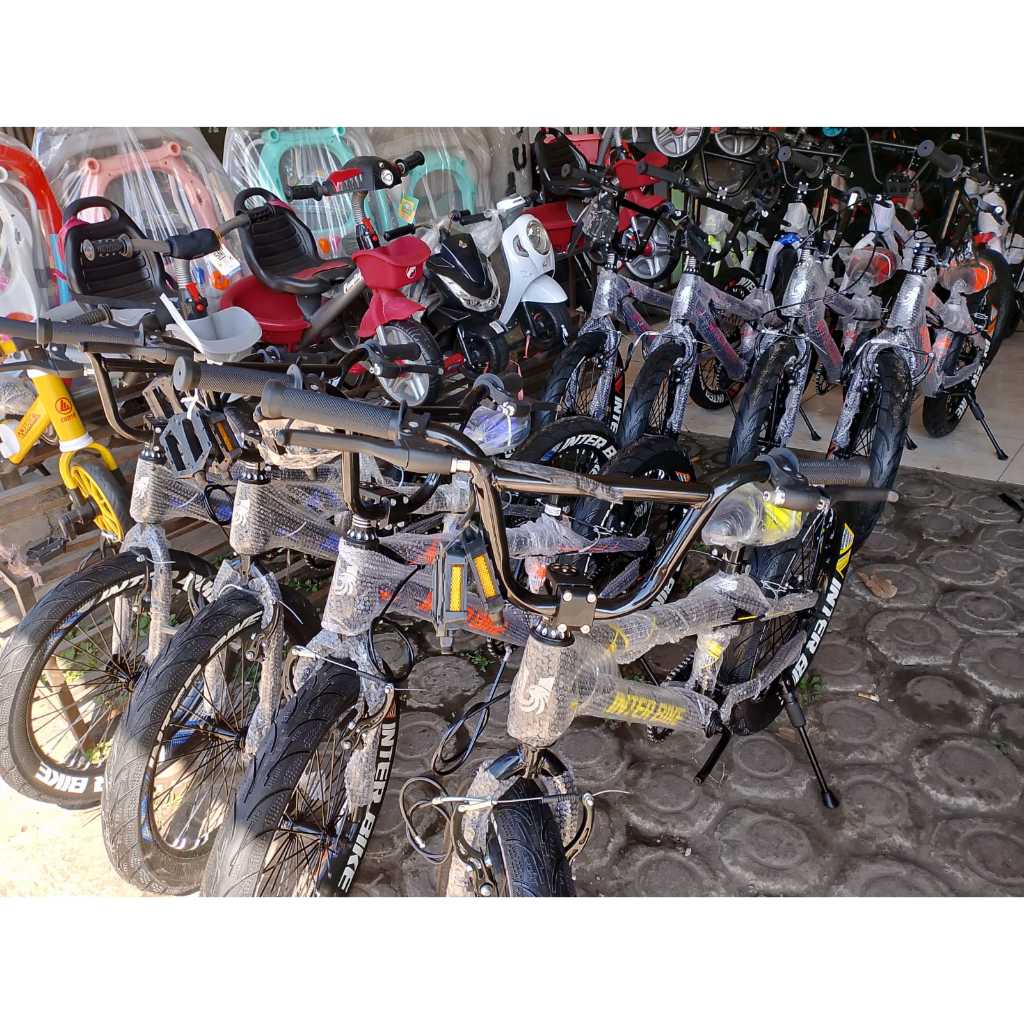 SEPEDA INTERBIKE 20 BMX BAN JUMBO TERBARU