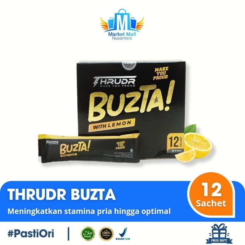 

Thrudr Buzta 1 Box Minuman Serbuk Rasa Lenmon Untuk Mengatasi ED