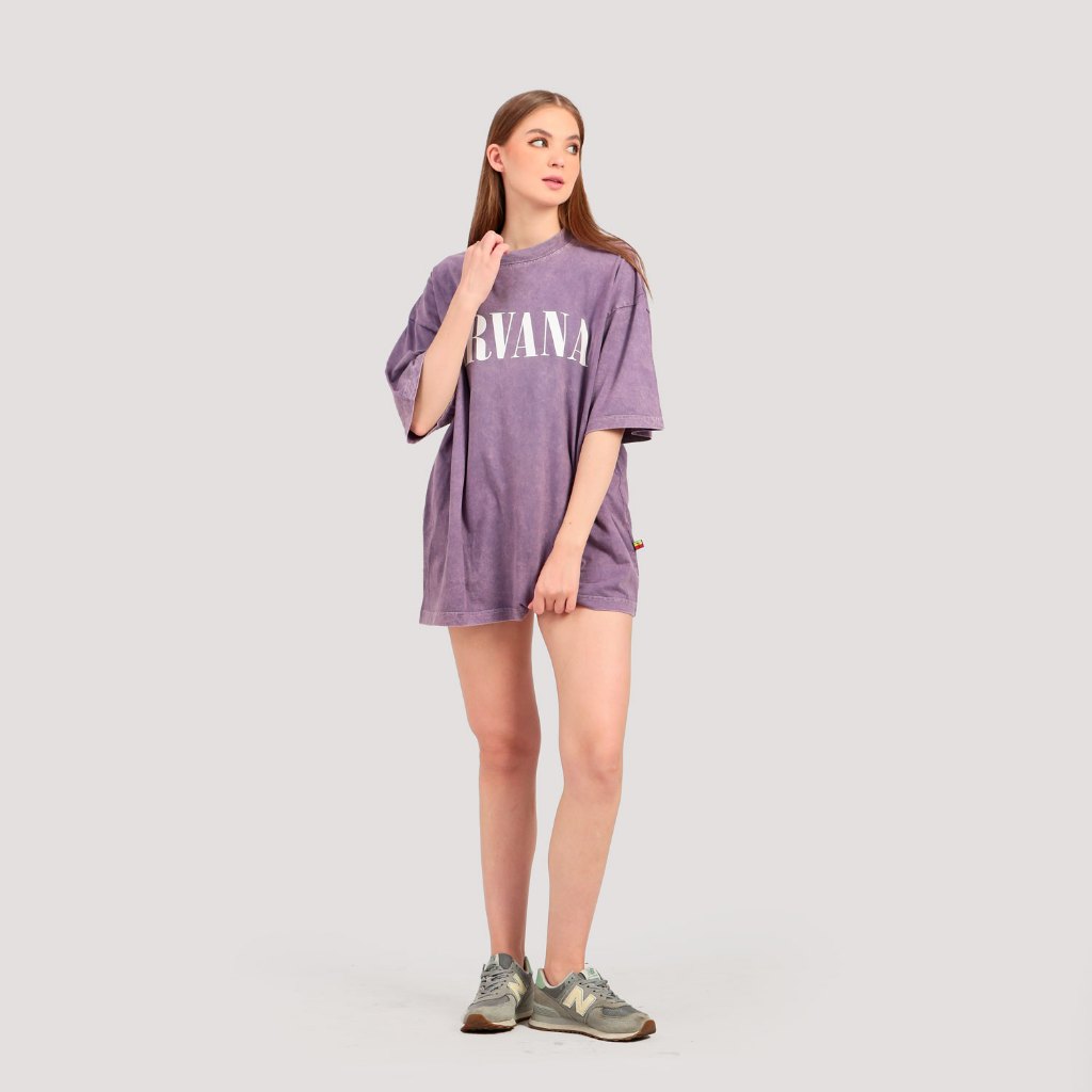 T-SHIRT BAND / NIRVANA / IN UTERO / MFS / OVERSIZE / TIE DYE