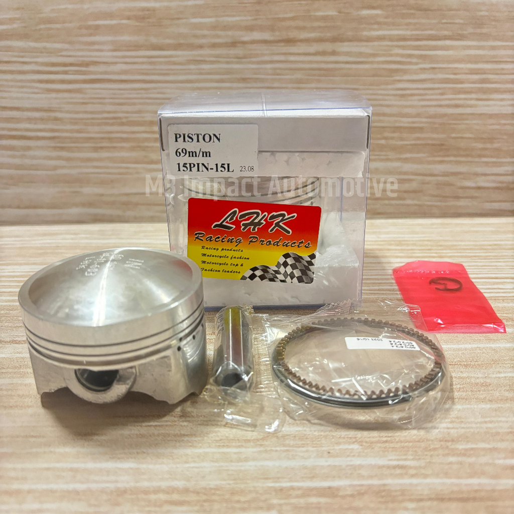 piston LHK seher kit set pen 15 pin 15 ukuran 69mm ORIGINAL LHK THAILAND BOSKUHHH.