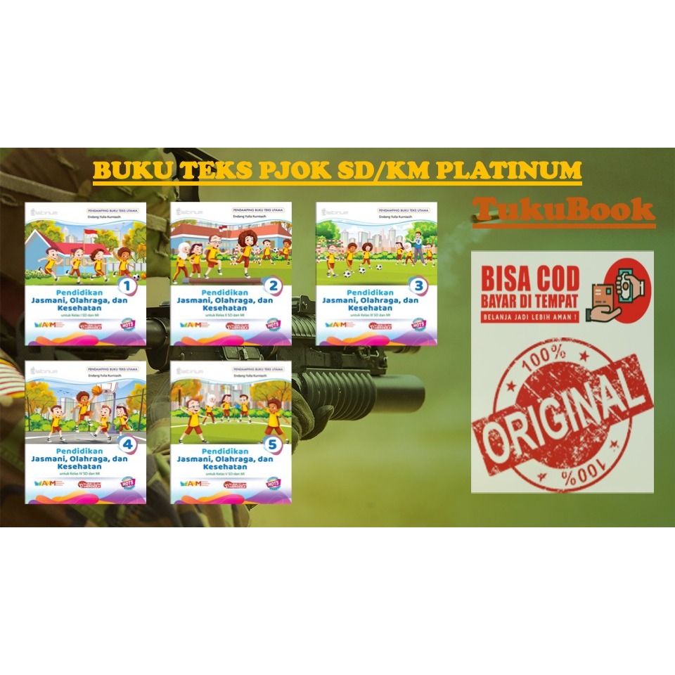 PENJASORKES | PJOK SD KURIKULUM MERDEKA Platinum | Penerbit Tiga Serangkai
