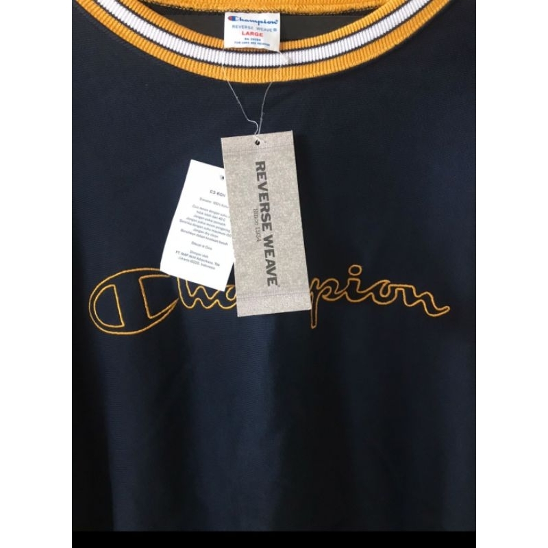 di jual murah BNWT Champion Sweater Reverse Weave size L