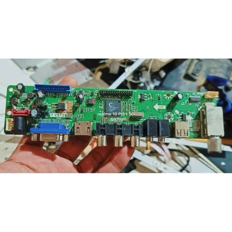 MAINBOARD MB MODUL MESIN TV LED IKEDO 17 INCI