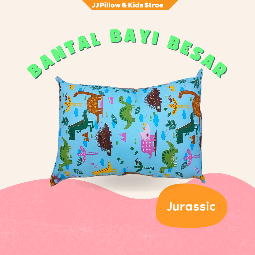 Bergaransi Bantal Bayi Besar - Jumbo 35X45 Cm Motif Karakter