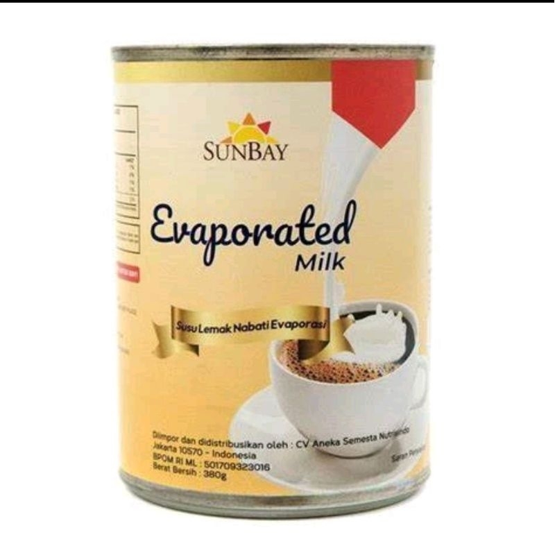 

Sunbay Susu Evaporasi 380 ml
