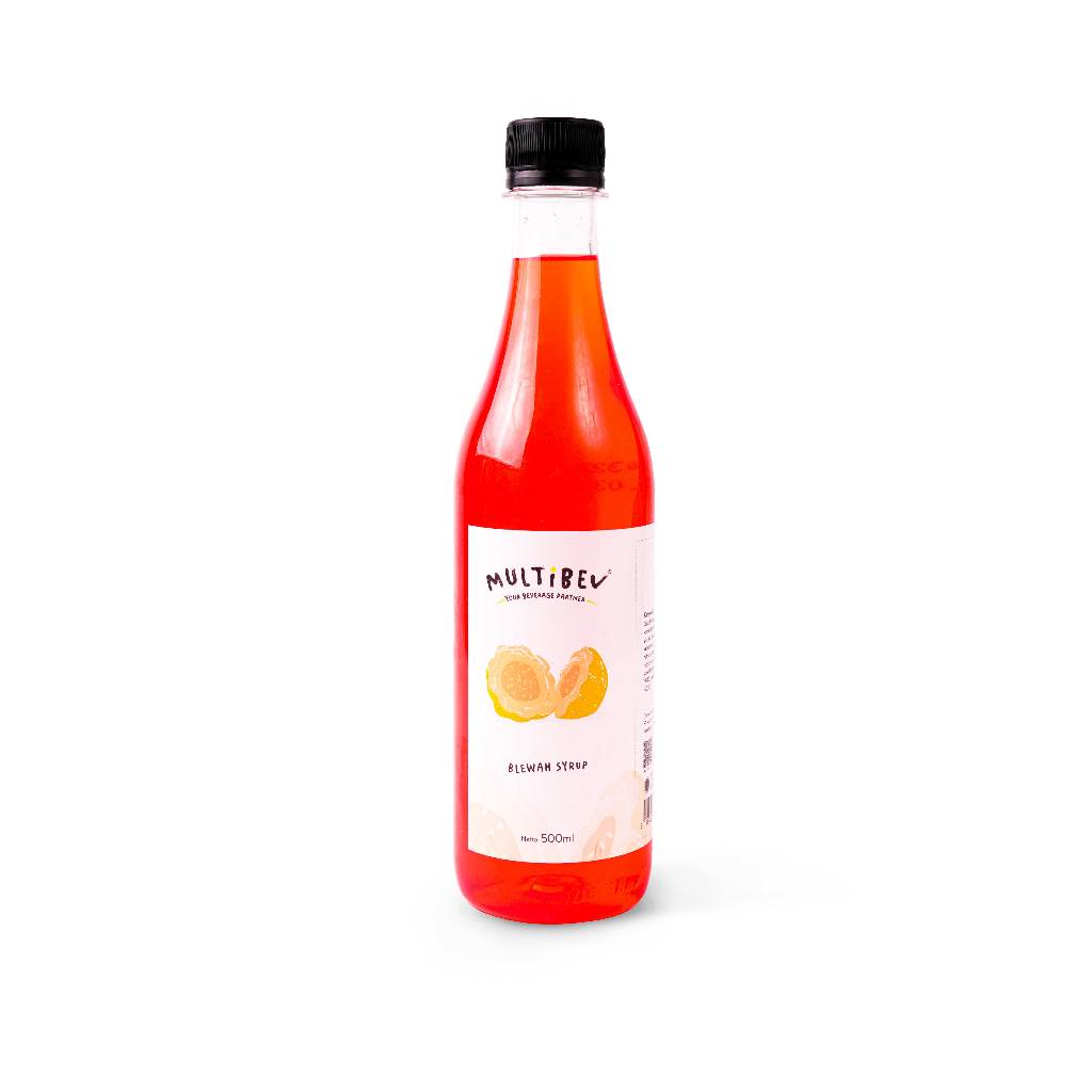 

MultiBev - Minuman Sirup Blewah Bottle 500ml - Minuman Halal Kekinian ala Kafe