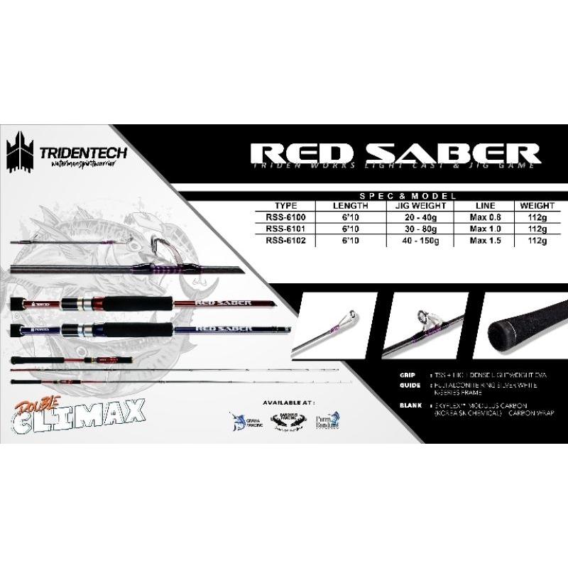 Tridentech red saber rss 6100, 6101