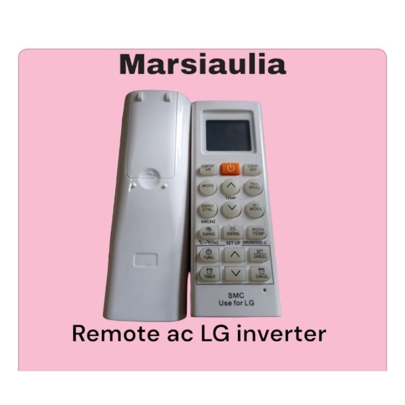 Remote ac LG inverter remot lg
