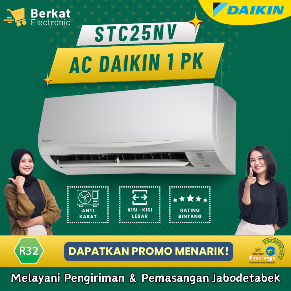 AC DAIKIN 1 PK - STC25NV