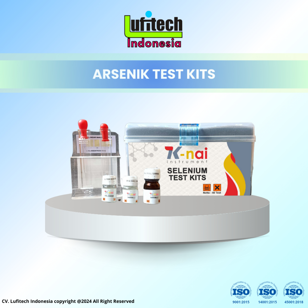 ARSENIK TEST KITS/ Reagent Uji Kandungan Arsenik