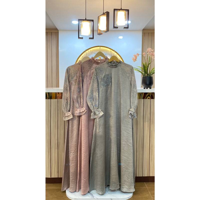 Regina dress zalifa/dress terbaru zalifa/eid series zalifa