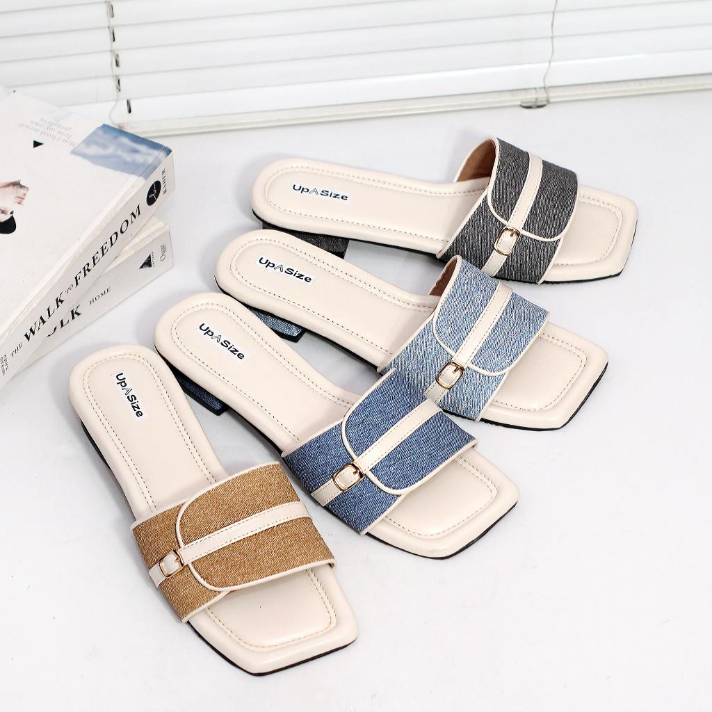 Minimize Chizue Sepatu Wanita Small Size ukuran 34 35 36 Model Flat Sandal