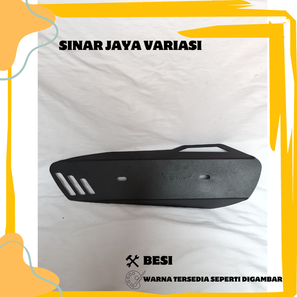 COVER KNALPOT TAMENG BESI ALL HONDA VARIO 150 VARIO 125