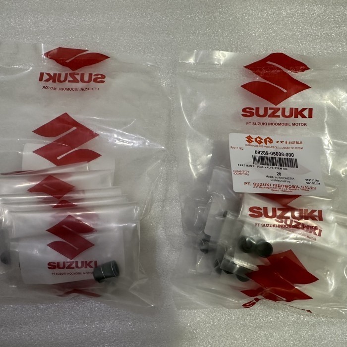 Seal klep, oring klep beat,grand,smash 09289-05008-000 SGP ORI