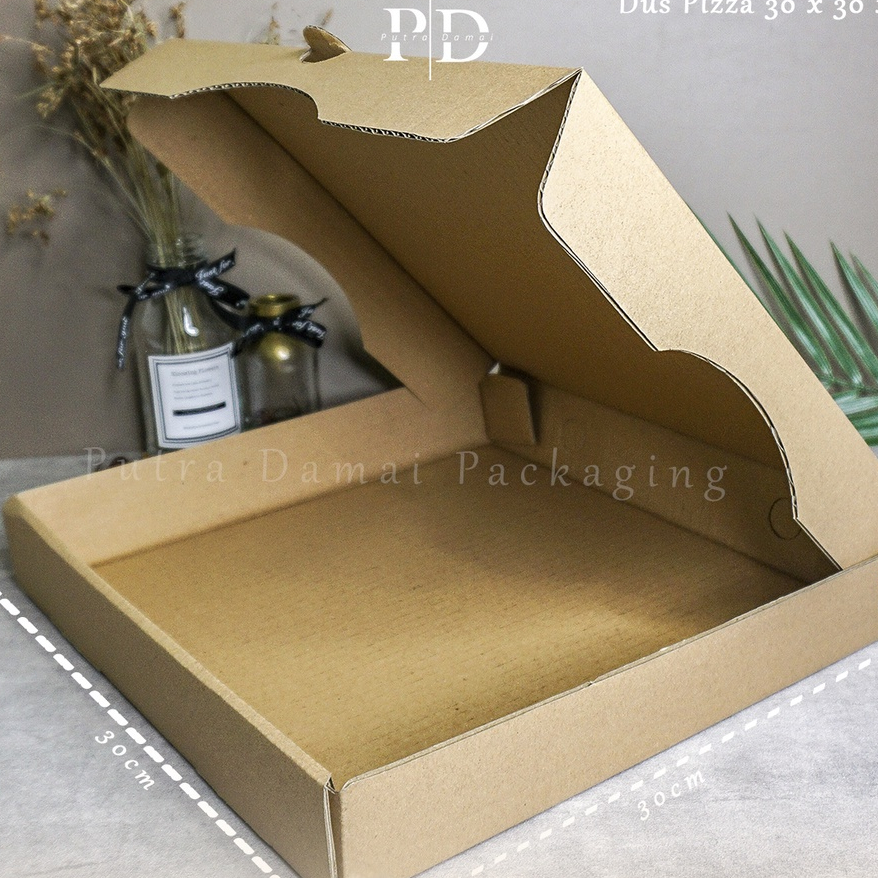 

KARDUS PIZZA BOX PIZZA DONUT BAJU SUPPLIER UKURA 30x30x5