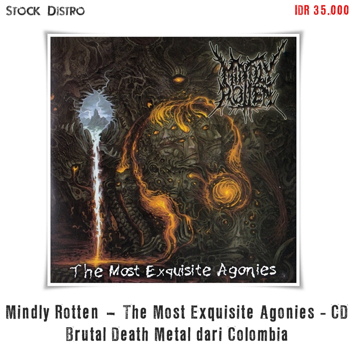 Mindly Rotten – The Most Exquisite Agonies - CD