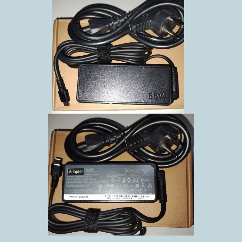 Adaptor Charger LenovoThinkpad X280 L380 L480 L580 P51S 65W Type C