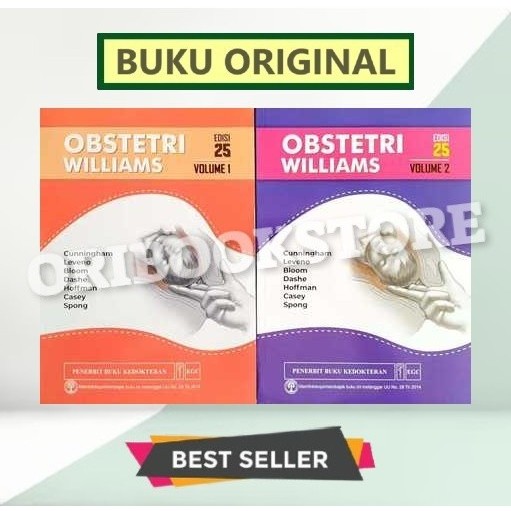 OBSTETRI WILLIAMS EDISI 25 SET (VOLUME 1 + 2) ORIGINAL - CUNNINGHAM