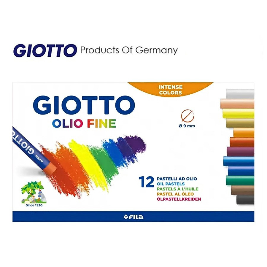 

Giotto Olio Fine 12 Colours