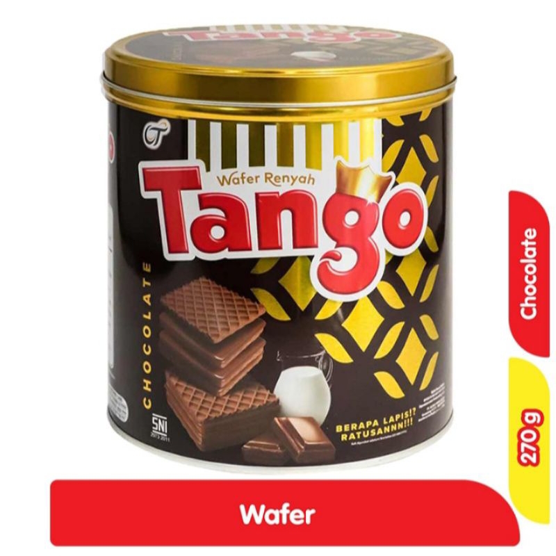 

Tango Wafer Chocolate Kaleng 270gr